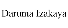 DARUMA IZAKAYA trademark