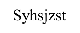 SYHSJZST trademark