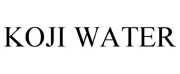 KOJI WATER trademark