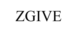 ZGIVE trademark