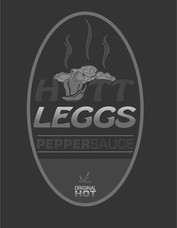 HOTT LEGGS PEPPERSAUCE ORIGINAL HOT trademark