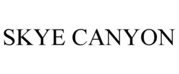 SKYE CANYON trademark