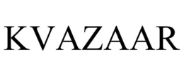 KVAZAAR trademark