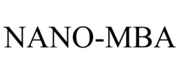 NANO-MBA trademark