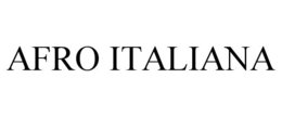 AFRO ITALIANA trademark