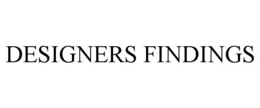 DESIGNERS FINDINGS trademark