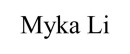 MYKA LI trademark