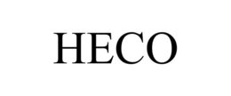 HECO trademark