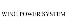 WING POWER SYSTEM trademark
