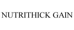 NUTRITHICK GAIN trademark