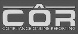 V COR COMPLIANCE ONLINE REPORTING trademark