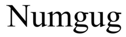 NUMGUG trademark