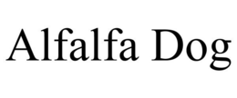 ALFALFA DOG trademark