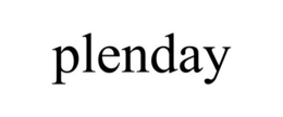 PLENDAY trademark