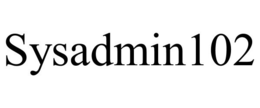 SYSADMIN102 trademark