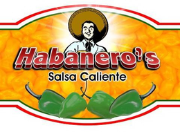 HABANERO'S SALSA CALIENTE trademark