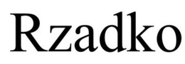 RZADKO trademark