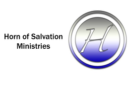 HORN OF SALVATION MINISTRIES H trademark