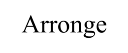 ARRONGE trademark
