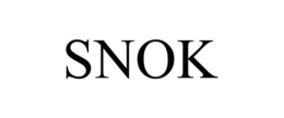 SNOK trademark