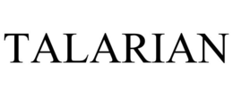 TALARIAN trademark