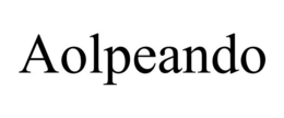 AOLPEANDO trademark