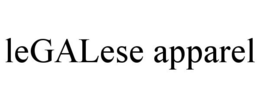 LEGALESE APPAREL trademark