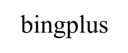BINGPLUS trademark