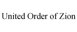 UNITED ORDER OF ZION trademark