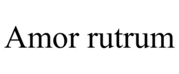 AMOR RUTRUM trademark