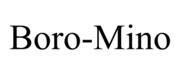 BORO-MINO trademark