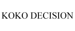 KOKO DECISION trademark