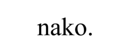 NAKO. trademark