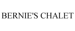 BERNIE'S CHALET trademark