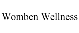 WOMBEN WELLNESS trademark