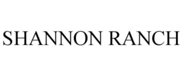 SHANNON RANCH trademark