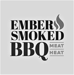 EMBER SMOKED BBQ MEAT HEAT trademark