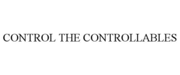 CONTROL THE CONTROLLABLES trademark