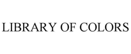 LIBRARY OF COLORS trademark