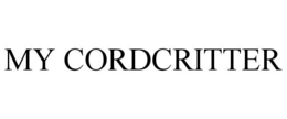 MY CORDCRITTER trademark