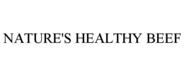 NATURE'S HEALTHY BEEF trademark