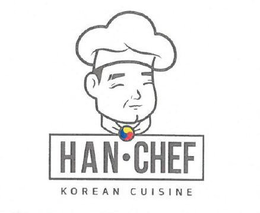 HAN · CHEF KOREAN CUISINE trademark