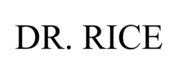 DR. RICE trademark
