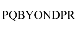 PQBYONDPR trademark