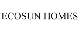 ECOSUN HOMES trademark