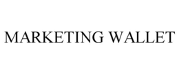 MARKETING WALLET trademark