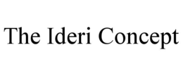 THE IDERI CONCEPT trademark