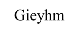 GIEYHM trademark
