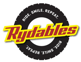 RIDE. SMILE. REPEAT. RYDABLES RIDE. SMILE. REPEAT. trademark