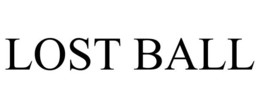 LOST BALL trademark
